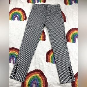 Elliot Lauren Pull-On Ankle Pants with Buttons